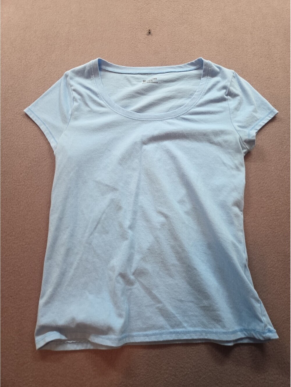 girl's blue round neck t-shirt by No Boundaries size L (12/14)